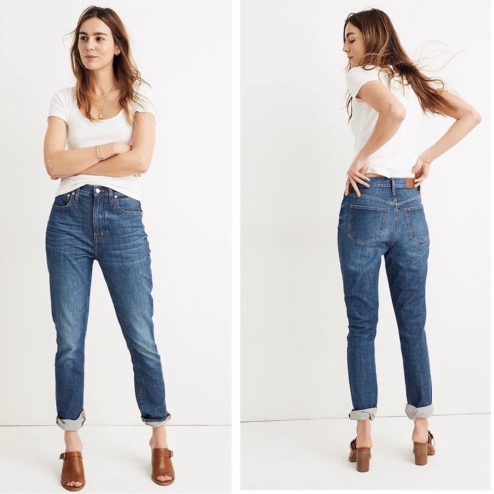 Madewell new with tag nwt The High-Rise Slim Boyjean